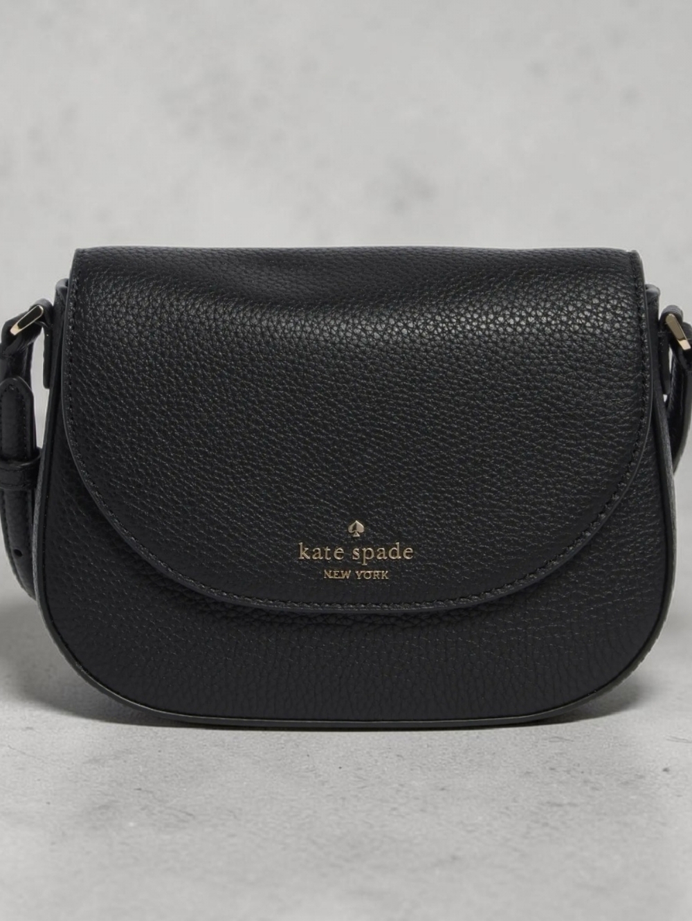 NWT Kate Spade Leila Miniflip Crossbody Bag In Black - Picture 1 of 7